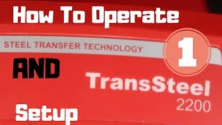 How To Operate And Setup A Fronius TransSteel 2200 1of3 [upl. by Evangelina]