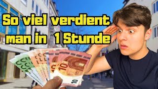 30€ STUNDENLOHN🤯 Experiment  Nicoduscht [upl. by Annail]