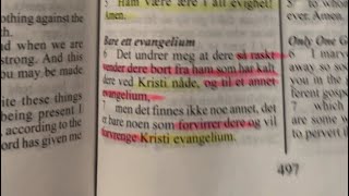 Galaterbrevet 💖✨ bibel bible galatians [upl. by Bryon]