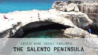 The Italian Food amp Wine of Salento Peninsula Puglia Italy [upl. by Namwen]