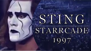 STING  STARRCADE 1997 ENTRANCE [upl. by Etka]