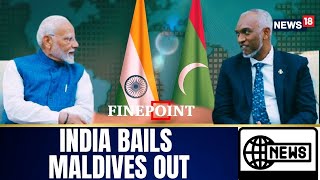 India Maldives  Maldives Turns to India Muizzus Diplomatic Reversal Explained  Finepoint  N18G [upl. by Enywad261]