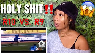 R10 vs R9 ● Skills Battle HD REACTION 😱⚽️ [upl. by Yssenhguahs452]