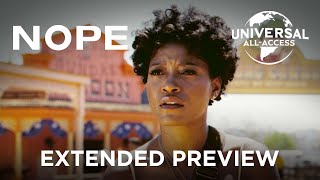 NOPE Keke Palmer Daniel Kaluuya  Keke Palmer Fangirls Over Steven Yeun  Extended Preview [upl. by Acnalb]