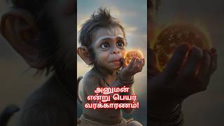 அனுமன் என்று பெயர் வரக்காரணம் hanuman anuman indira ram facts history tamil history [upl. by Fatimah]