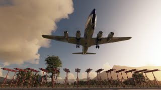 How to intercept an ILS in the PMDG DC6  Microsoft Flight Simulator [upl. by Oakie]