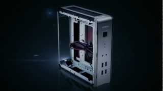 Antec ISK 110 VESA MiniITX Case trailer [upl. by Nnairret381]