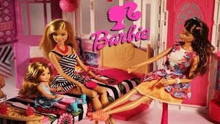 Barbie Glam Getaway House  Barbies Birthday  Barbie Chelsea Teresa [upl. by Odyssey337]