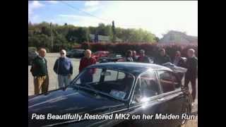 Irish Jaguar Club Run To Craanford Mill [upl. by Groome]