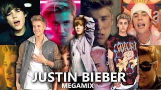 Justin Bieber The Eras Megamix 2023  50 Justin Bieber songs [upl. by Suoivart924]