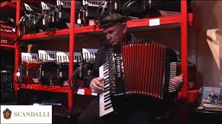 Scandalli Air 1 96 Bass Piano Accordion [upl. by Anilave478]