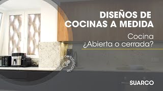 ¿Cocina Abierta o Cerrada 😲 Descubre Esta Cocina Negra y Madera con Península [upl. by Doowle463]