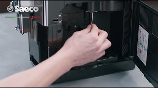 How to clean the coffee funnel in your Saeco machine [upl. by Neenaj]