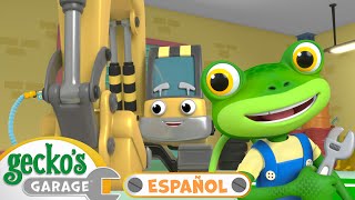 La revisión de Eric 🚗🚗  🐸 Garaje de Gecko  Carros para niños  Vídeos educativos [upl. by Martelli]