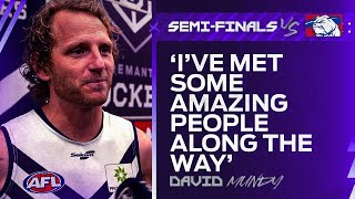 David Mundy postmatch v Collingwood  Semifinals [upl. by Baal]