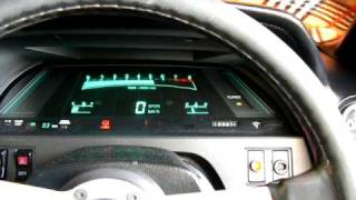 z20 Soarer dash demonstration Eboost2 [upl. by Newmann730]