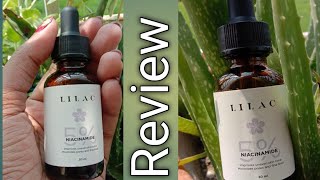 Lilac 5 niacinamide serum review in Bangla serum review [upl. by Nhguavaj]