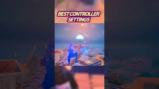 NEW Best Controller SETTINGS For AIMBOT fortnite shorts [upl. by Ellerred]