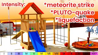 3D Playground  Earthquake Comparison [upl. by Lettie370]