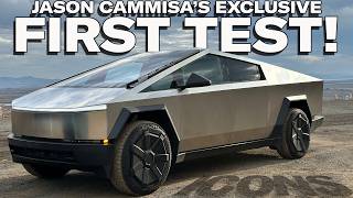 Exclusive 2024 Tesla Cybertruck Full Review amp Drag Race w R1T amp Hummer — Jason Cammisa on the ICONS [upl. by Atok]