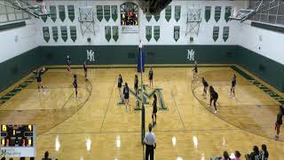 New Milford vs Waldwick High School Girls Varsity Volleyball [upl. by Lertnom]