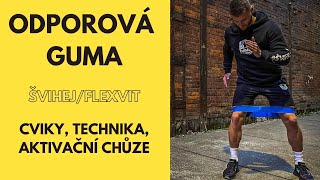 Cvičení s Odporovou Gumou  FLEXVIT [upl. by Gorey]