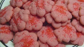 How to make fruity spritz cookies cookie press tutorial with yoyomax12 [upl. by Zelazny]