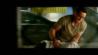 Baaghi 2 Garage Fight Scene [upl. by Hgiellek]