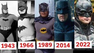 Evolution of Batman 19432022 [upl. by Anirdnaxela]