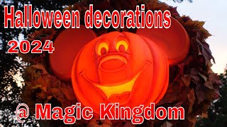 Magic Kingdom Halloween decorations are up [upl. by Ahsitneuq]