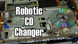 The CD Player with a Robot Inside Pioneer CLDM301 [upl. by Adnaerb]