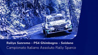 CIAR Sparco  Rallye Sanremo  PS4 Ghimbegna  Soldano [upl. by Ulland]