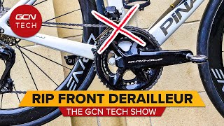 The End For The Front Derailleur  GCN Tech Show 334 [upl. by Fawcette]