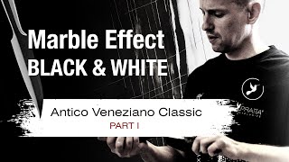 Merble Effect blackampwhite Antico Veneziano by Pratta Exclusive part 1 [upl. by Assirehs]