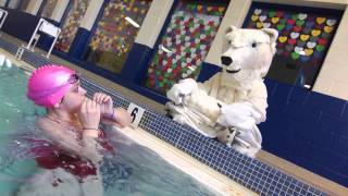 Swimming  Louisville Zoo Polar Bear Commercial [upl. by Adria]