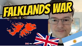 British Guy Reacts to FALKLANDS WAR  OVERSIMPLIFIED  Brutal Conflict [upl. by Jurdi]