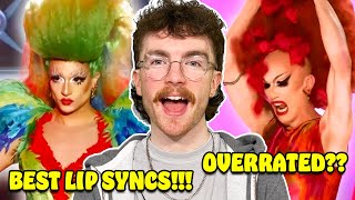 Top 10 BEST Drag Race Lip Syncs [upl. by Aigil]