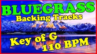 Bluegrass Backing Track in G Major  110BPM Bluegrass Jam Track 44  Lp Backing Track [upl. by Gernhard966]