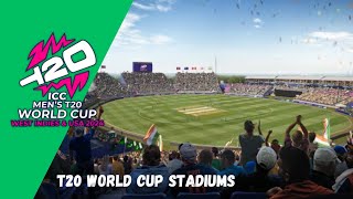 ICC T20 World Cup Stadiums 2024  America amp West Indies [upl. by Magda961]