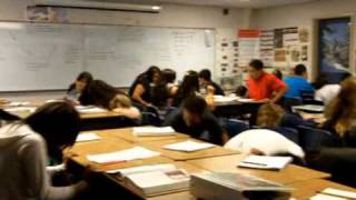 Mira Loma Middle School EARTHQUAKE DRILL [upl. by Aerdnaek648]