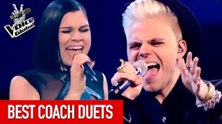 The Voice  Best COACH DUETS [upl. by Nonnelg]