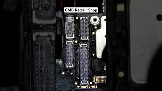 Repairing an iPhone Motherboard Connector gmbrepairshop shorts [upl. by Anyaled]