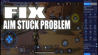 FIX Aim Stuck Problem In NOX Player  Apex Legends Mobile [upl. by Annanhoj]