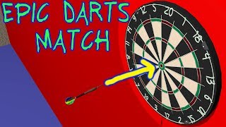 Darts Game  Blender Animation  3D Animation  Simulation  Dart  Darts Match  Darts 3D 60 fps [upl. by Atiuqa]