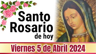 🙏❤️🙏 SANTO ROSARIO de Hoy Viernes 5 de ABRIL de 2024 🌹 MISTERIOS DOLOROSOS [upl. by Daegal]