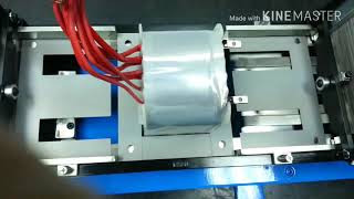 Transformer Making Core Filling Into Coil By Machine Demo  Skill Development [upl. by Paik]