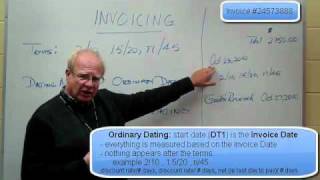 Business Math 1  Invoicing Part 1 of 3  Dates Calculations [upl. by Mickey993]