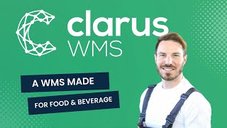 Clarus WMS For Food amp Beverage  Optimise Your Warehouse Operations [upl. by Cathryn436]