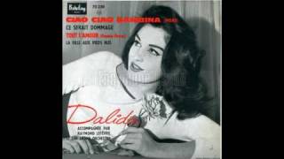 DALIDA  TOUT LAMOUR 1959  PASSION FLOWER [upl. by Aydiv498]