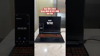 Acer Nitro v 16 2024 Amd Ryzen 8845hs  RTX 4060 boot time gaminglaptop acer acernitro laptop [upl. by Elacsap755]